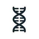 icon_communication_dna_strand_geometric icon preview