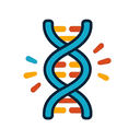 icon_communication_dna_strand_playful icon preview
