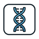 icon_communication_dna_strand_technical icon preview