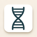 icon_communication_dna_strand_thin icon preview