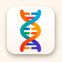 icon_communication_dna_strand_vibrant_colors icon preview
