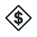 icon_communication_dollar_sign_asymmetrical icon preview