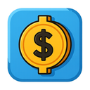 icon_communication_dollar_sign_cartoon icon preview