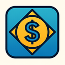 icon_communication_dollar_sign_geometric icon preview