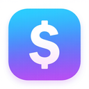 icon_communication_dollar_sign_gradient icon preview