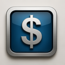icon_communication_dollar_sign_metallic icon preview