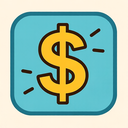 icon_communication_dollar_sign_playful icon preview