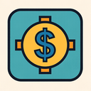 icon_communication_dollar_sign_symmetrical icon preview