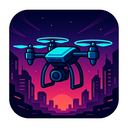 icon_communication_drone_cyberpunk icon preview