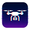 icon_communication_drone_digital_glitch icon preview