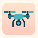 icon_communication_drone_flat_pastel icon preview