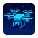 icon_communication_drone_futuristic icon preview