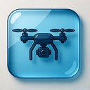 icon_communication_drone_glassy icon preview
