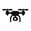icon_communication_drone_monochrome icon preview