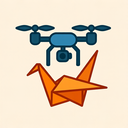 icon_communication_drone_origami icon preview