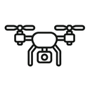 icon_communication_drone_outline icon preview