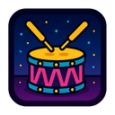 icon_communication_drum_cyberpunk icon preview