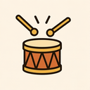 icon_communication_drum_elegant icon preview
