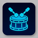 icon_communication_drum_futuristic icon preview