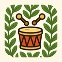 icon_communication_drum_organic_pattern icon preview