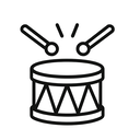 icon_communication_drum_outline icon preview