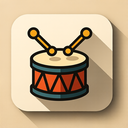 icon_communication_drum_shadow_effect icon preview