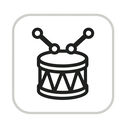 icon_communication_drum_transparent icon preview