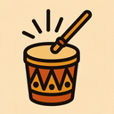 icon_communication_drum_tribal icon preview