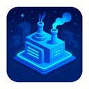 icon_communication_factory_futuristic icon preview