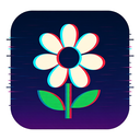 icon_communication_flower_digital_glitch icon preview