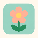 icon_communication_flower_flat_pastel icon preview