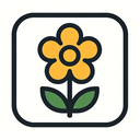 icon_communication_flower_geometric icon preview