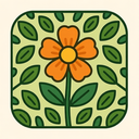 icon_communication_flower_organic_pattern icon preview