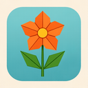 icon_communication_flower_origami icon preview