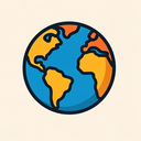 icon_communication_globe_abstract icon preview