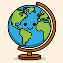 icon_communication_globe_cartoon icon preview
