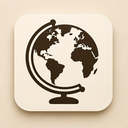 icon_communication_globe_elegant icon preview