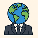 icon_communication_globe_formal icon preview