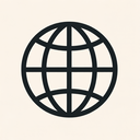 icon_communication_globe_geometric icon preview
