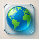 icon_communication_globe_glassy icon preview