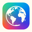 icon_communication_globe_gradient icon preview