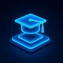 icon_communication_graduation_cap_futuristic icon preview