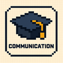 icon_communication_graduation_cap_pixel_art icon preview