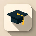 icon_communication_graduation_cap_shadow_effect icon preview