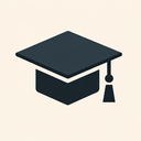 icon_communication_graduation_cap_sharp_edges icon preview