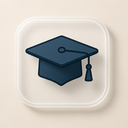 icon_communication_graduation_cap_transparent icon preview