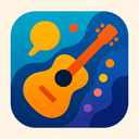 icon_communication_guitar_abstract icon preview