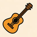 icon_communication_guitar_bold icon preview