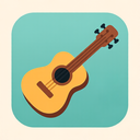 icon_communication_guitar_flat_pastel icon preview