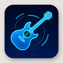 icon_communication_guitar_futuristic icon preview